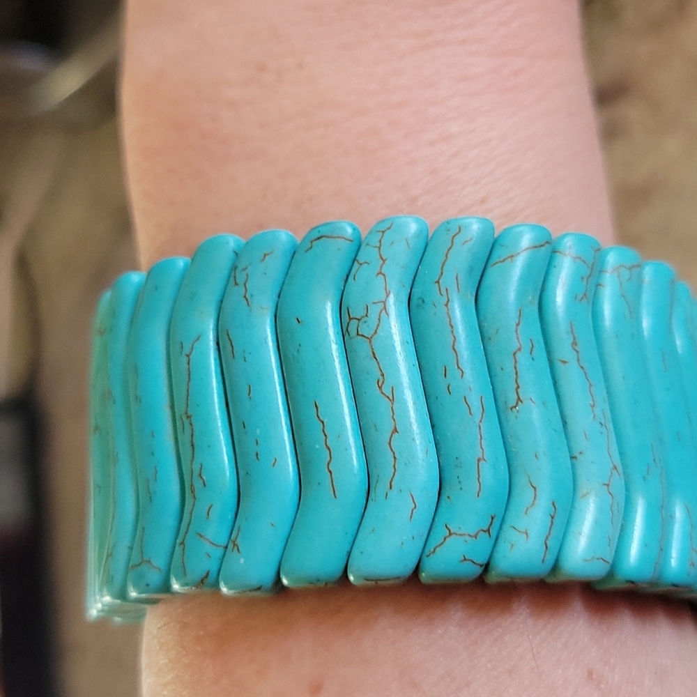 Turquoise bracelet - Picture 2 of 3